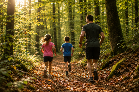 Trailrunning met kinderen